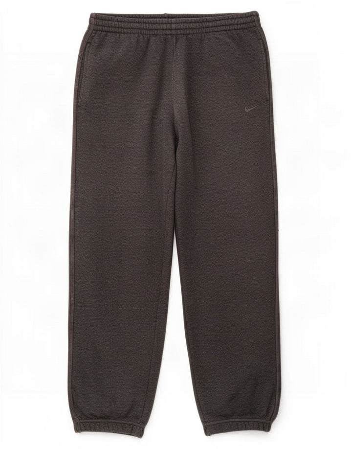 Pantaloni da tuta da uomo Nike Joggers grandi in cotone grigio