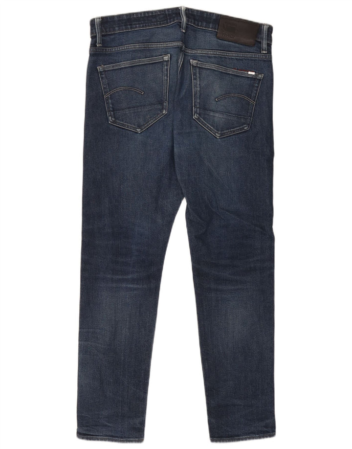 Jeans slim da uomo G-Star 3301 W34 L32 cotone blu
