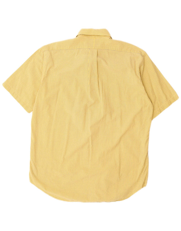 Polo Ralph Lauren Camicia a quadri Tilden da uomo a quadri gialli medi