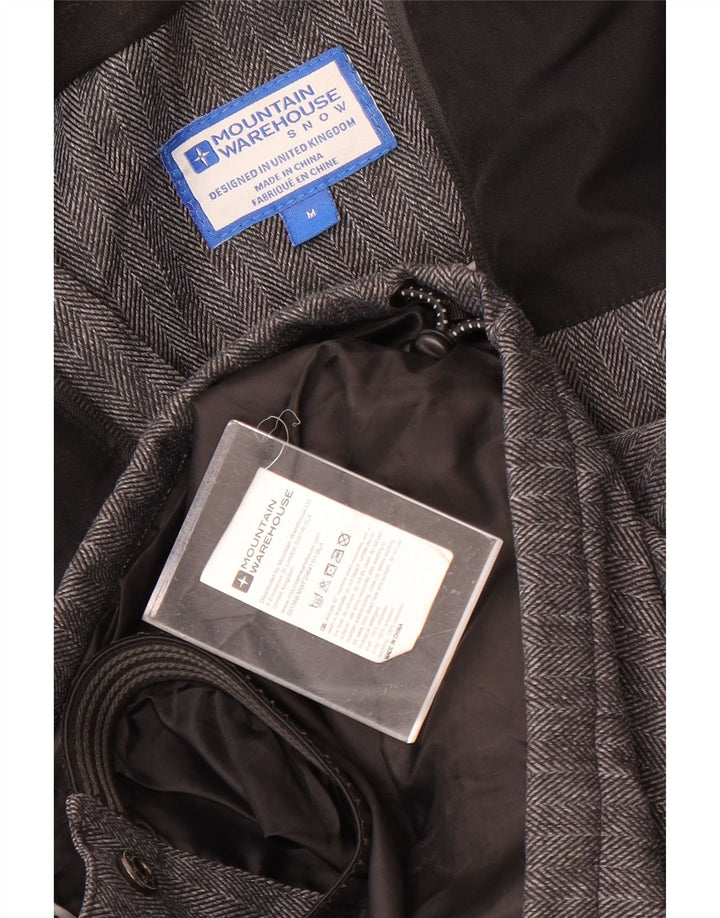 Giacca a vento da uomo Mountain Warehouse UK 38 Blocco colore grigio medio