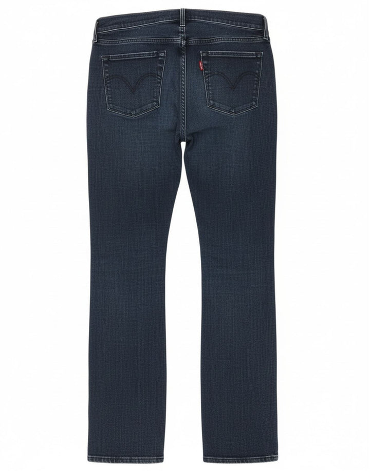 Jeans dritti Levi's 505 da donna W31 L32 in cotone blu navy