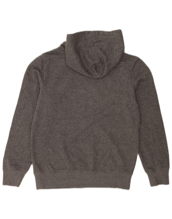 Felpa con cappuccio grafica Hurley per ragazzi 12-13 anni in cotone grigio