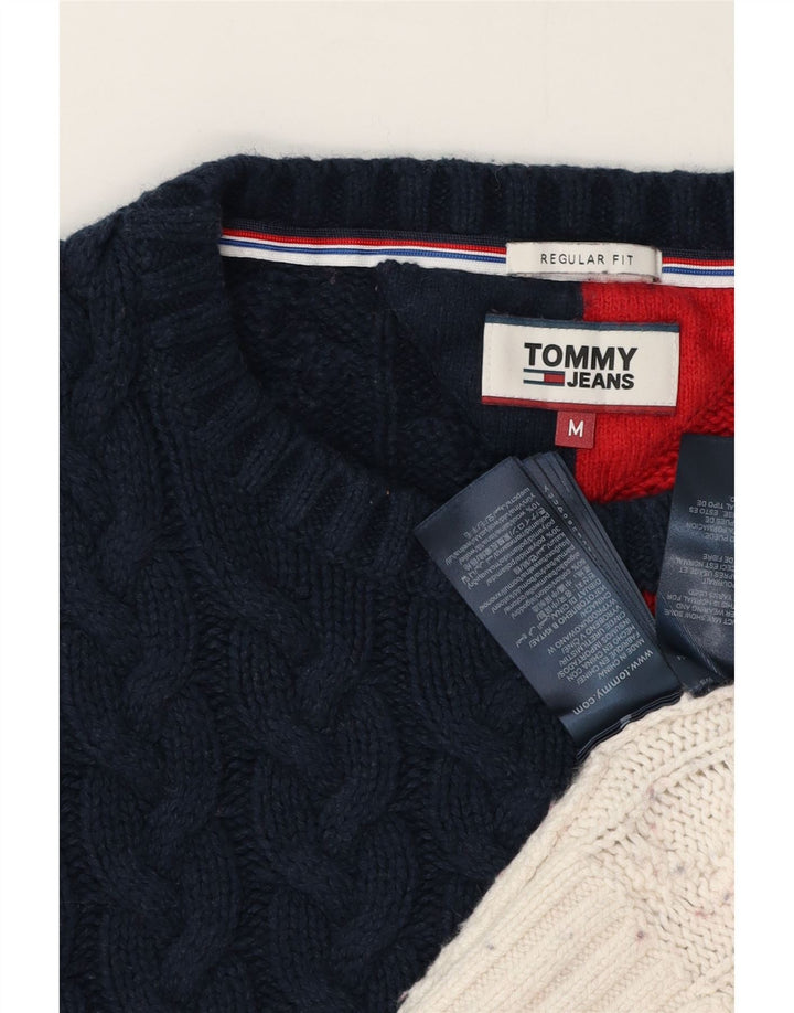 Maglione maglione con scollo a barca da uomo Tommy Hilfiger medio multicolore