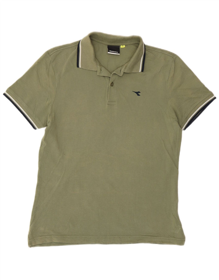 Polo Diadora Uomo Small Kaki