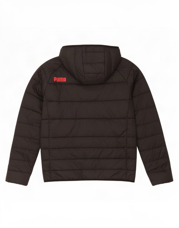 Giacca imbottita con cappuccio Puma Ragazzo AC Milan 13-14 anni Poliestere Nero