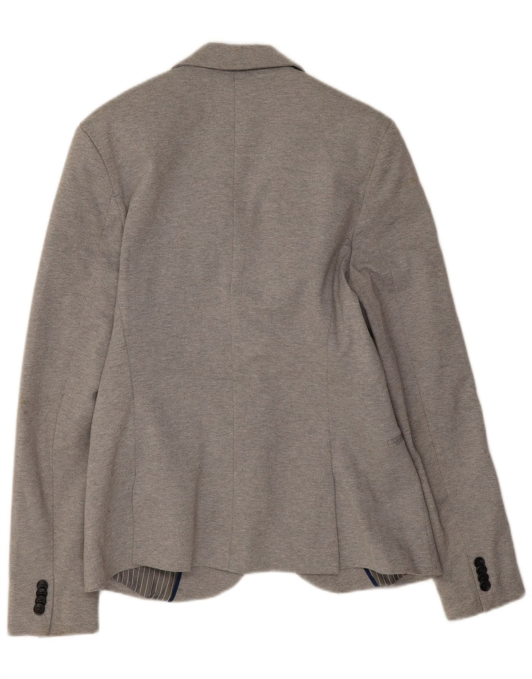 Giacca blazer da uomo a 1 bottone Zara UK 40 grande grigia