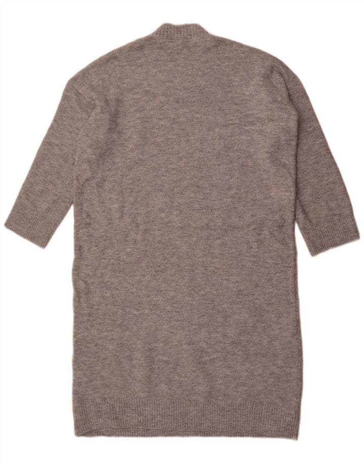 Abito maglione oversize da donna Marks & Spencer UK 16 Grande acrilico grigio