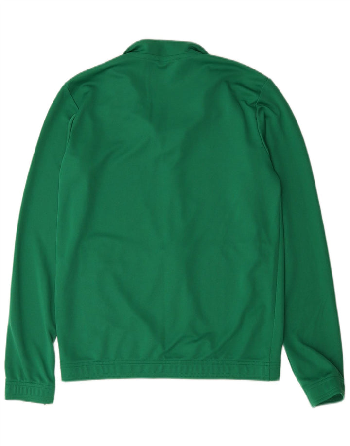 Giacca superiore della tuta da uomo Adidas Aeroready in poliestere verde medio