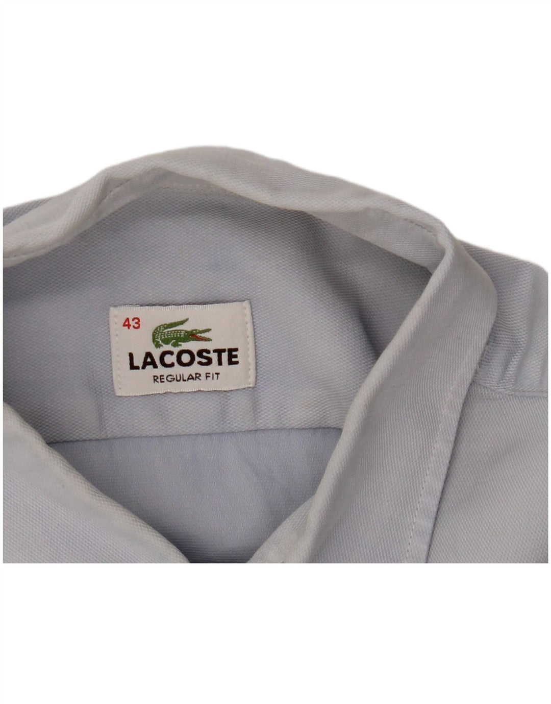 Polo Lacoste da uomo a maniche corte vestibilità regolare taglia 43 grande blu
