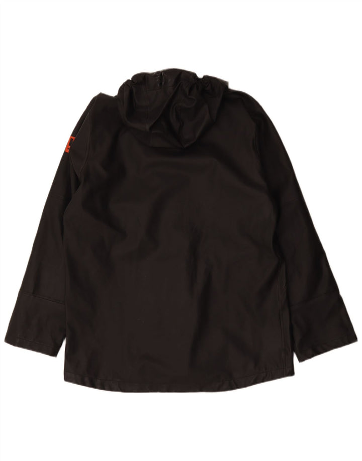 Giacca da uomo in ecopelle con cappuccio Helly Hansen UK 38 Polivinile nero medio