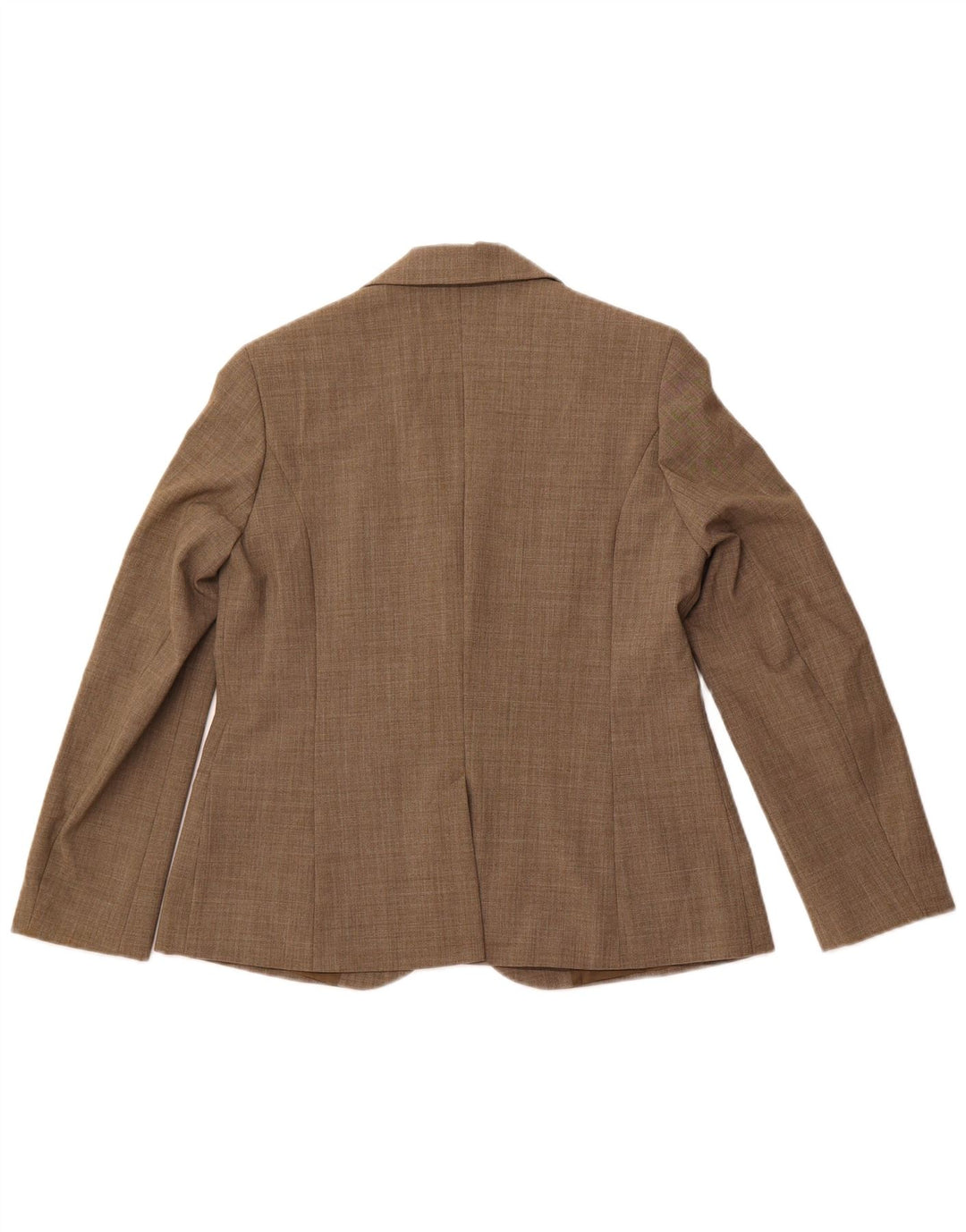 Giacca blazer da donna a 1 bottone SASHA UK 12 Poliestere marrone medio