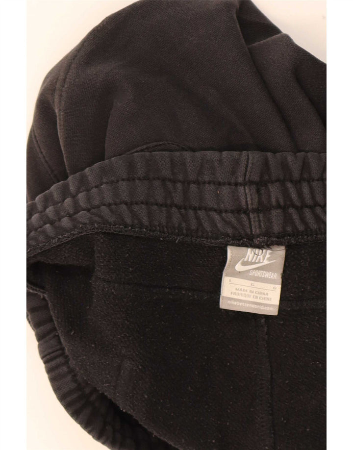 Pantaloni da tuta da uomo Nike Joggers grandi in cotone nero