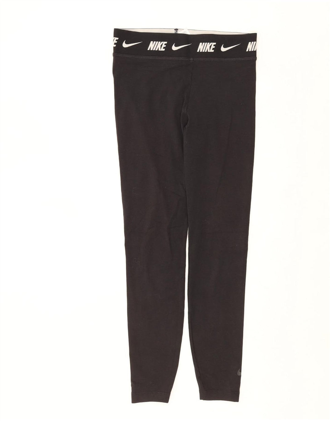 Leggings grafici attillati da donna NIKE UK 12 cotone nero medio