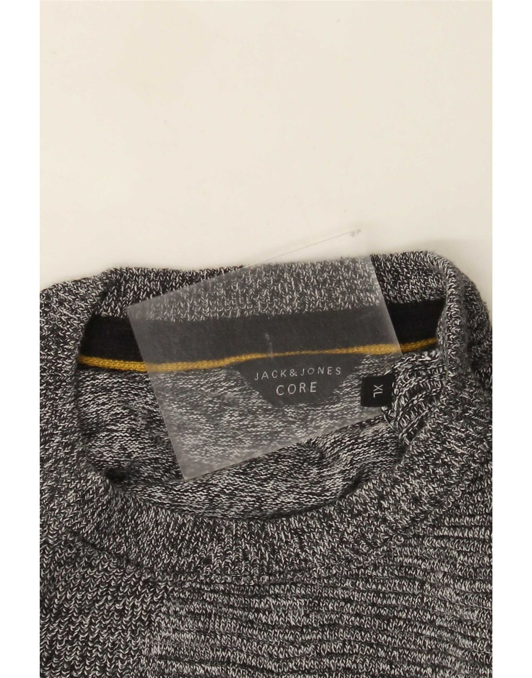 Maglione maglione girocollo da uomo Jack & Jones XL grigio screziato