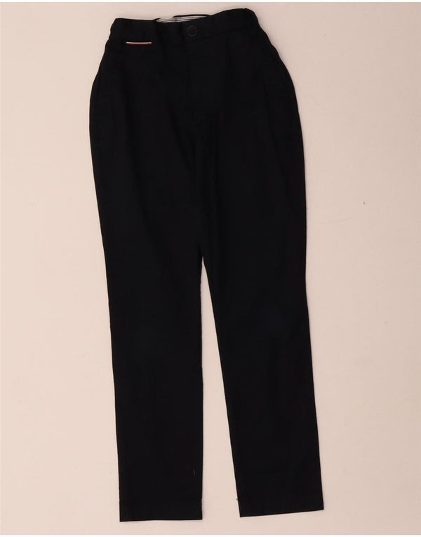 Pantaloni chino dritti per ragazzi Tommy Hilfiger 9-10 anni W22 L24 Blu navy