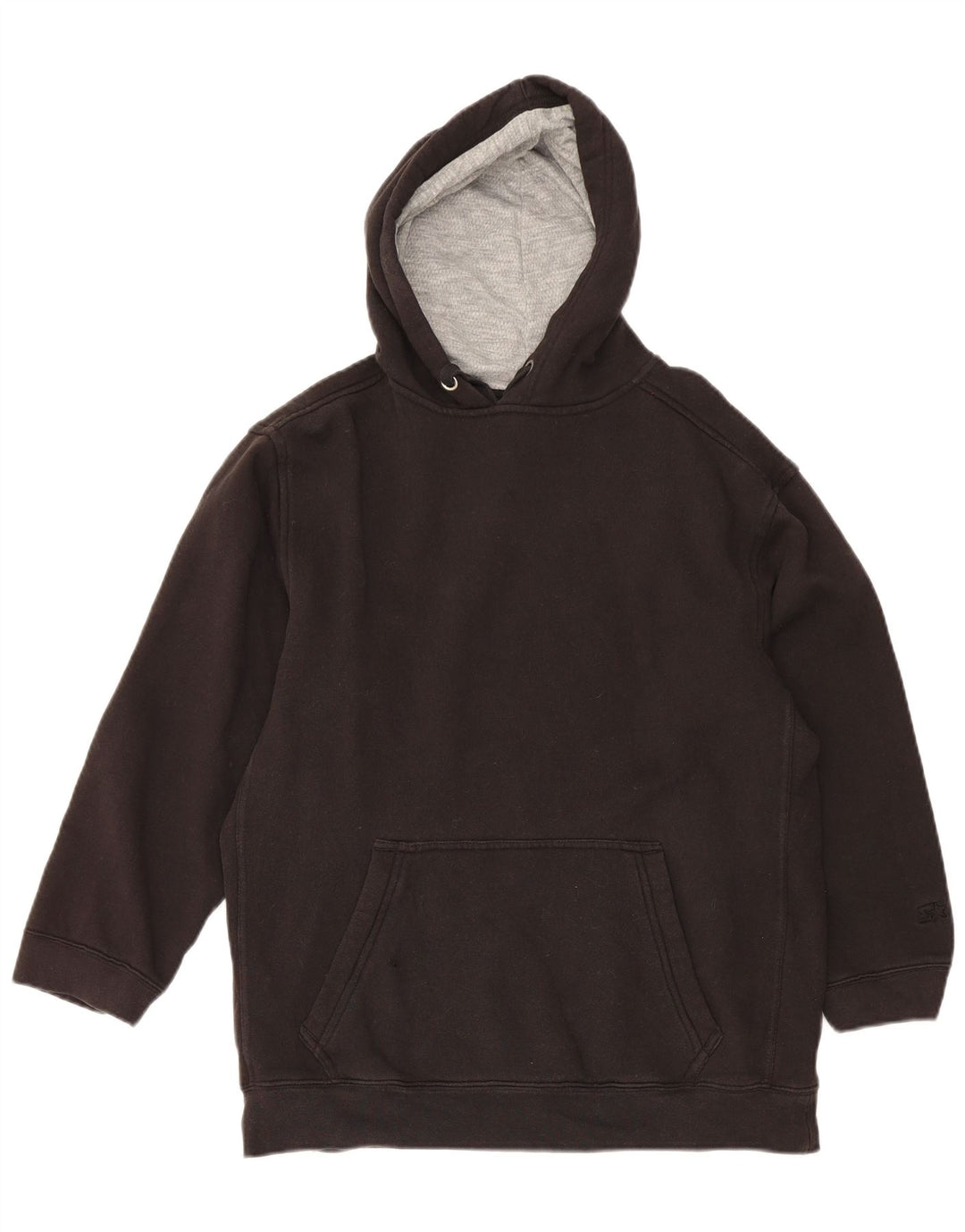 Maglione con cappuccio da uomo Starter, cotone nero medio