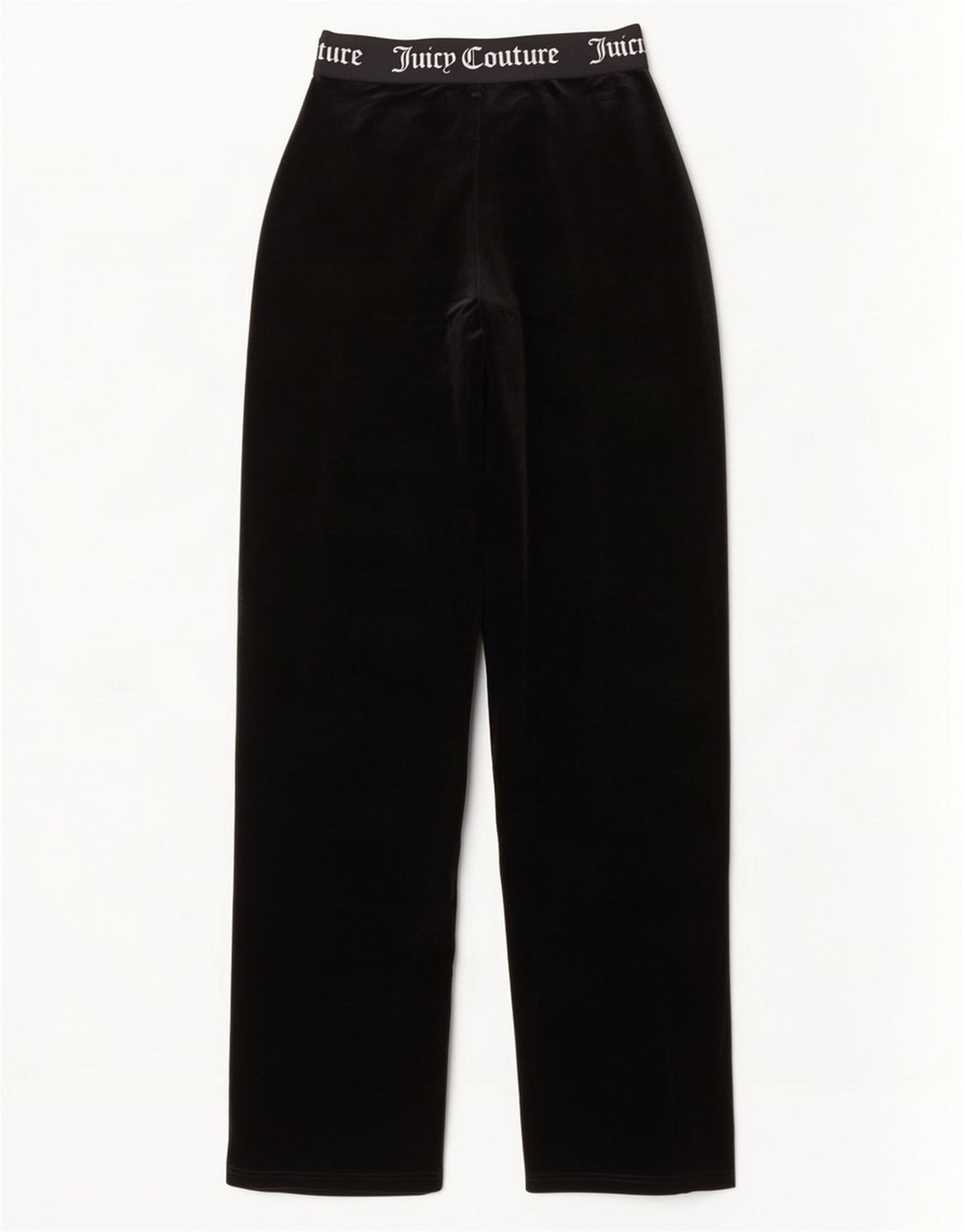 Pantaloni da tuta in velluto grafico da donna Juicy Couture XS poliestere nero
