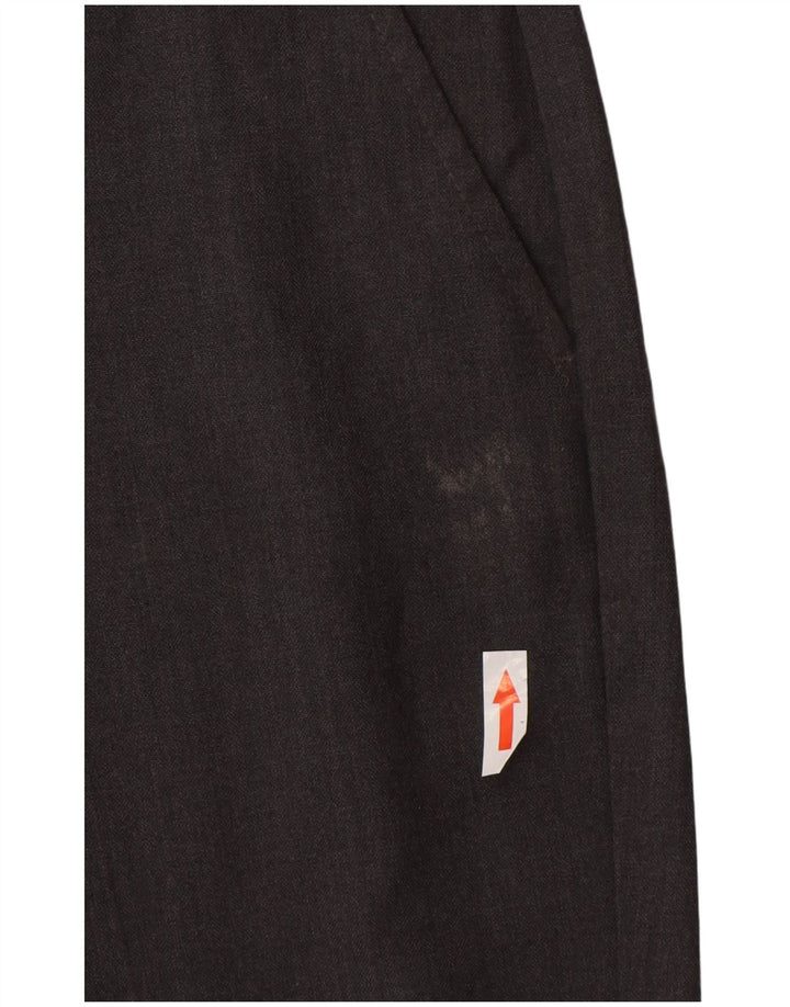 Pantaloni da abito slim da ragazzo Izod 15-16 anni W26 L29 Poliestere grigio