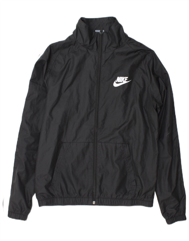 Giacca antipioggia da uomo Nike UK 38 medio nero poliestere