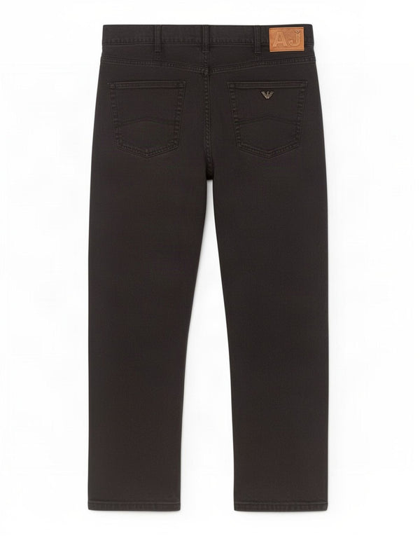 Pantaloni casual dritti da uomo Armani W38 L29 neri
