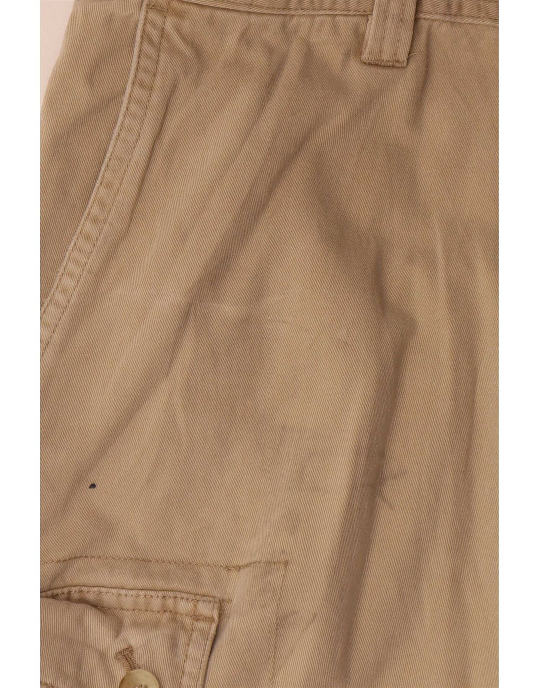 Pantaloncini cargo da uomo Izod W40 XL in cotone beige