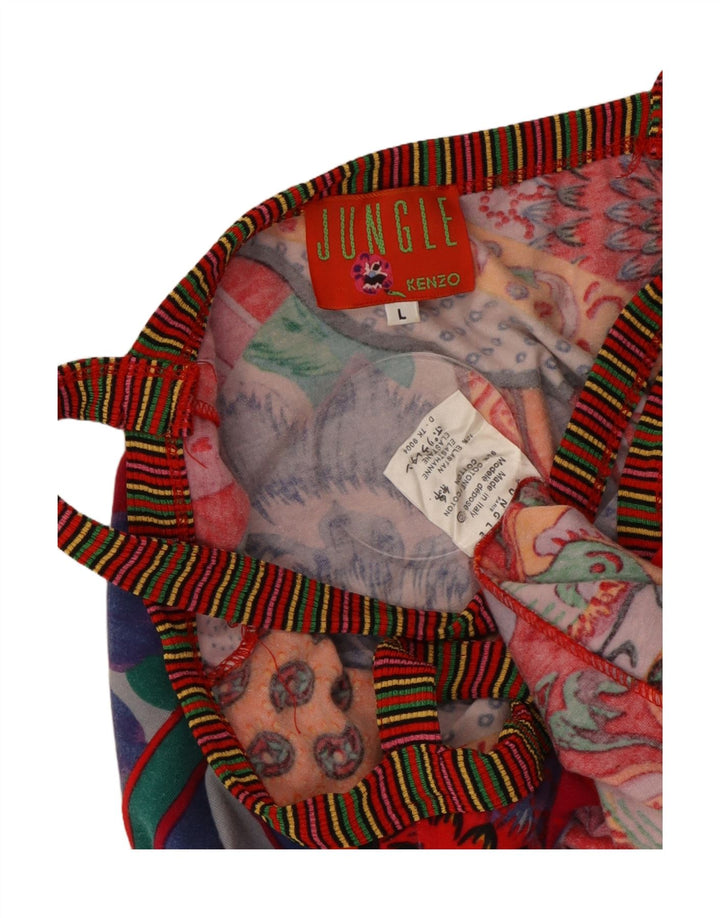 Kenzo Girls 11-12 anni Large in cotone multicolore