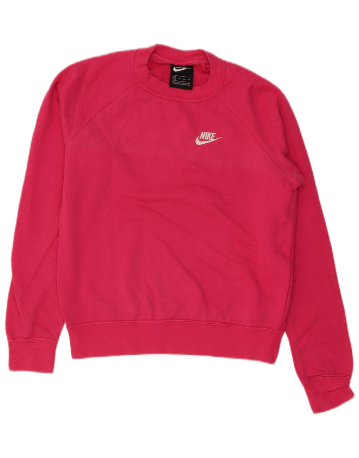 Felpa Nike Uomo Maglia XS Rosa Cotone