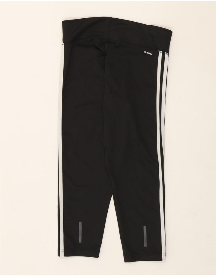 Leggings Adidas Climalite Capri da donna UK 8/10 piccolo nero