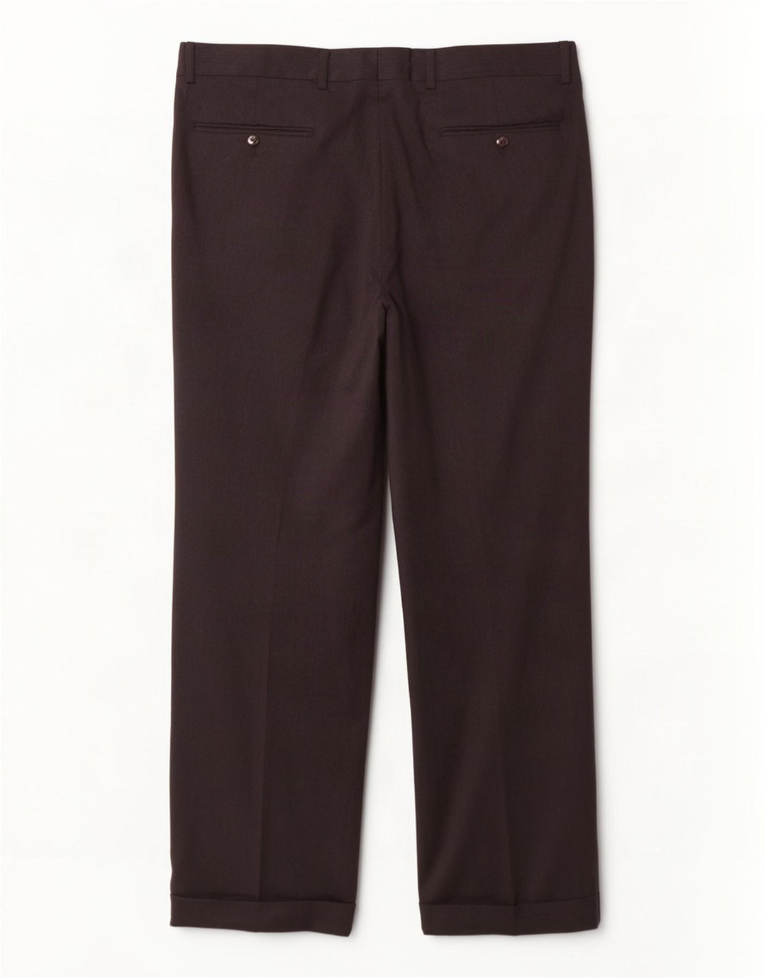 Pantaloni da abito con pegging da uomo Hugo Boss W34 L30 in lana nera
