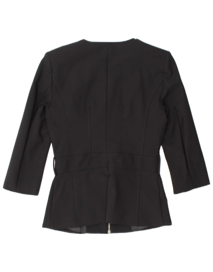 Giacca Blazer Manica 3/4 Donna ELISABETTA FRANCHI IT 42 Media Nera