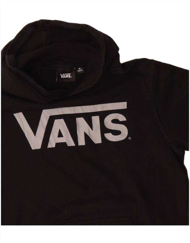 Felpa con cappuccio grafica da donna VANS UK 12 cotone nero medio
