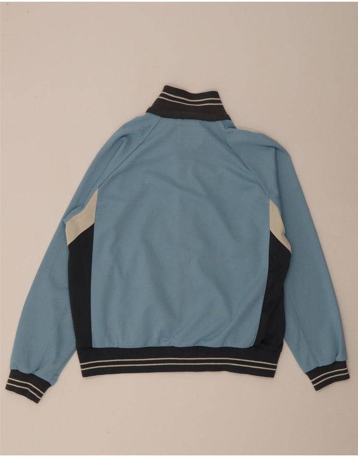Giacca da tuta da uomo Diadora UK 36 Small Blu Colourblock Poliestere