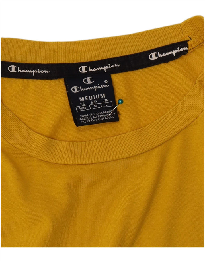 T-shirt grafica da uomo Champion Top giallo medio