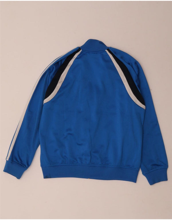 Giacca da tuta da ragazzo Adidas 9-10 anni in poliestere color block blu