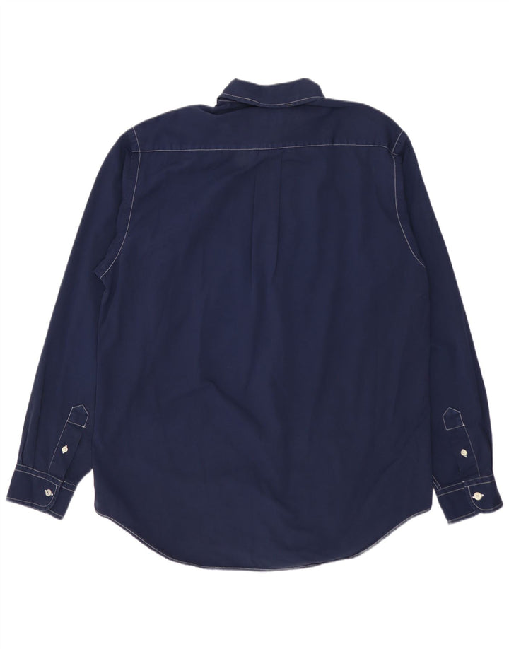 Camicia da uomo Calvin Klein Jeans blu navy medio