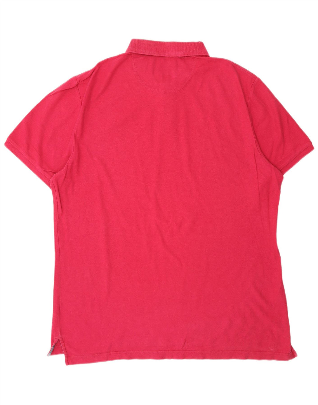PENGUIN Mens Classic Fit Polo Shirt Large Pink Cotton
