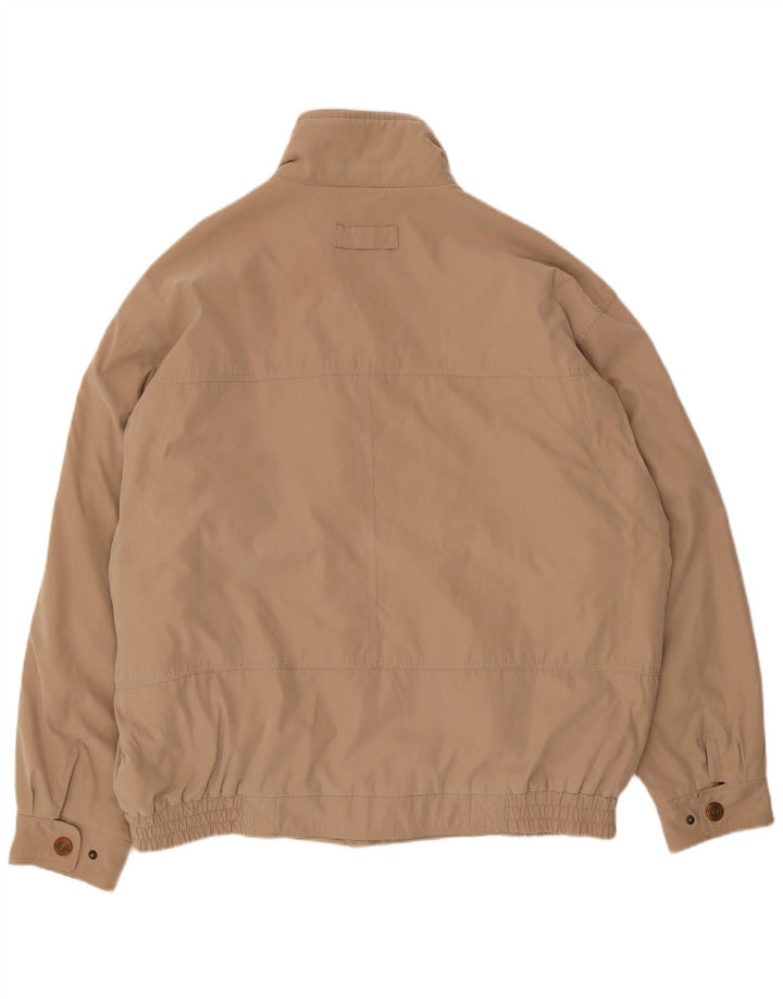 MANTONI Giubbotto bomber da uomo UK 42 XL Poliestere beige