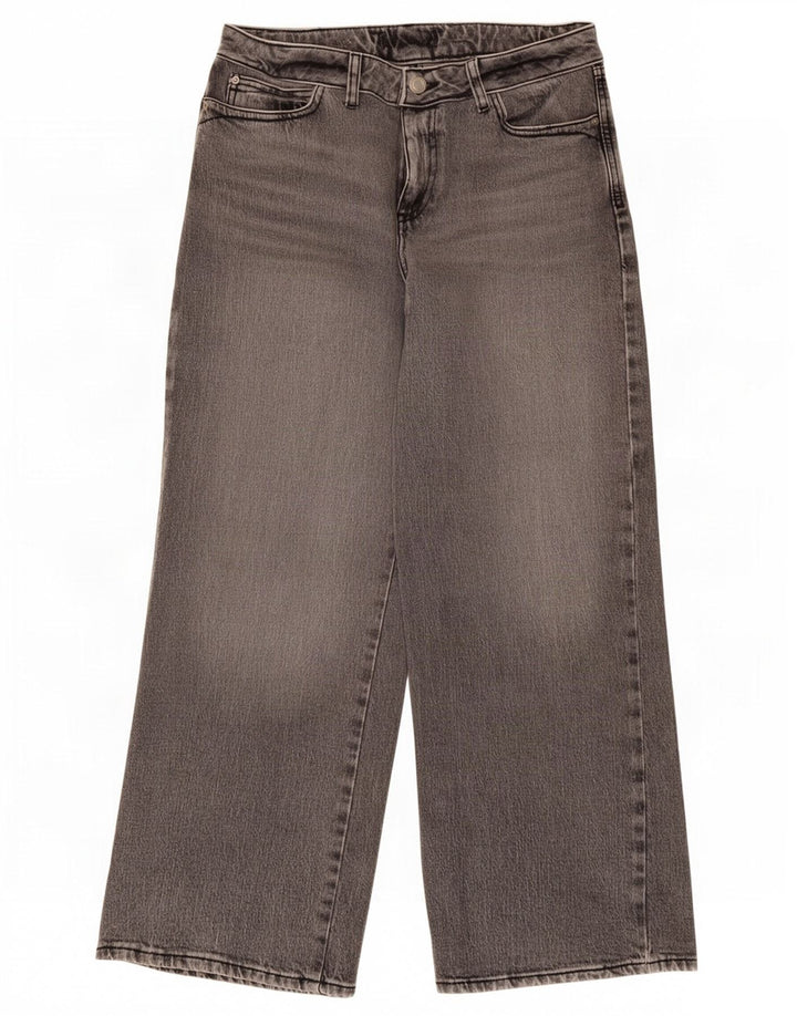 Jeans Zara da donna a gamba larga W30 L27 Grigi