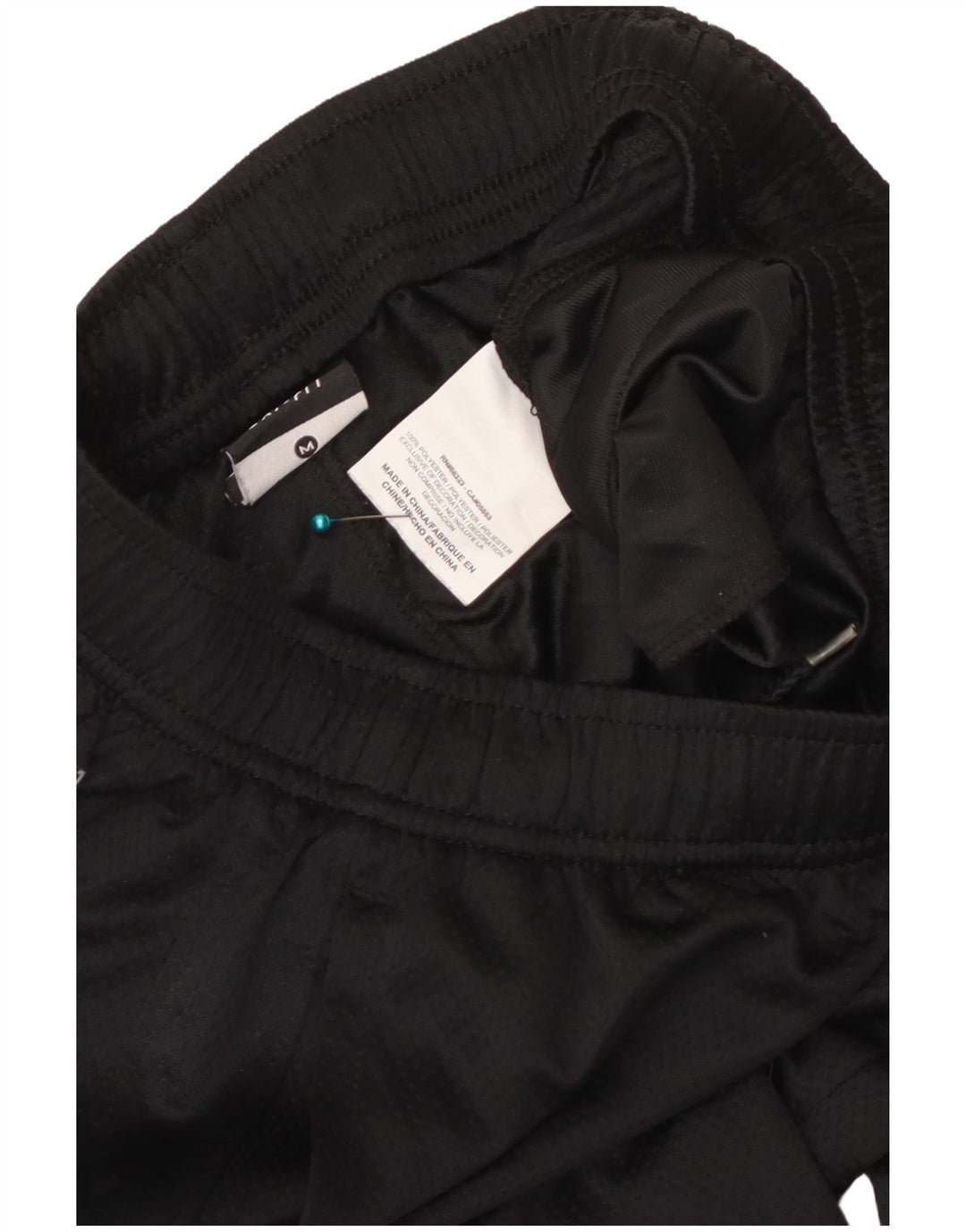 Pantaloni da tuta Nike Capri a gamba larga da donna UK 12 medio poliestere nero