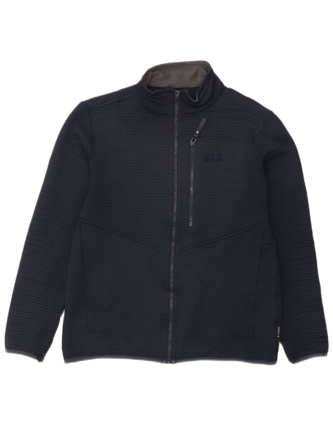 Giacca da tuta da uomo Jack Wolfskin UK 36/38 Poliestere blu navy medio