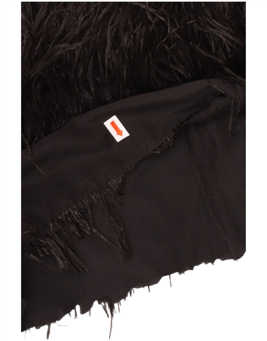 Abito Charleston senza maniche da donna Warehouse UK 10 piccolo poliestere nero