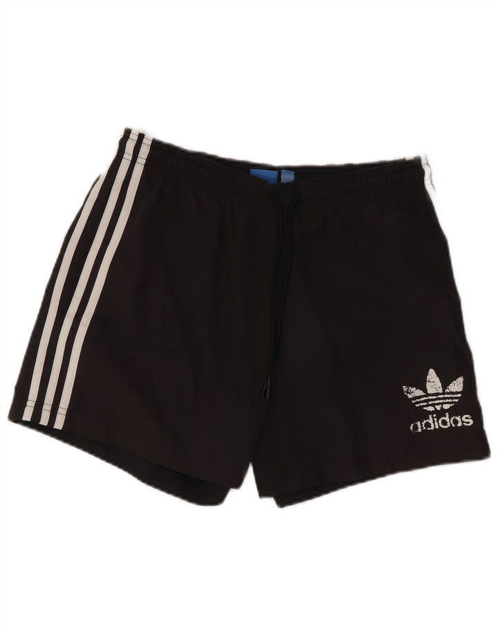 Pantaloncini sportivi grafici da uomo Adidas piccoli neri
