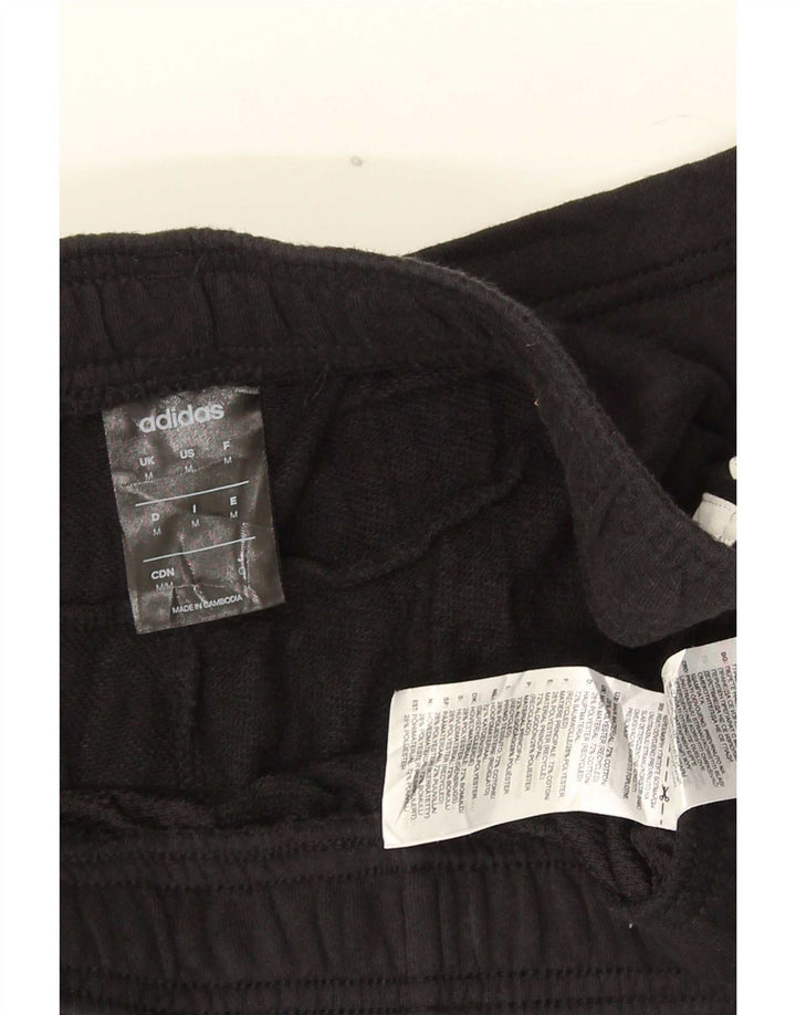 Pantaloncini sportivi Adidas da uomo medio cotone nero