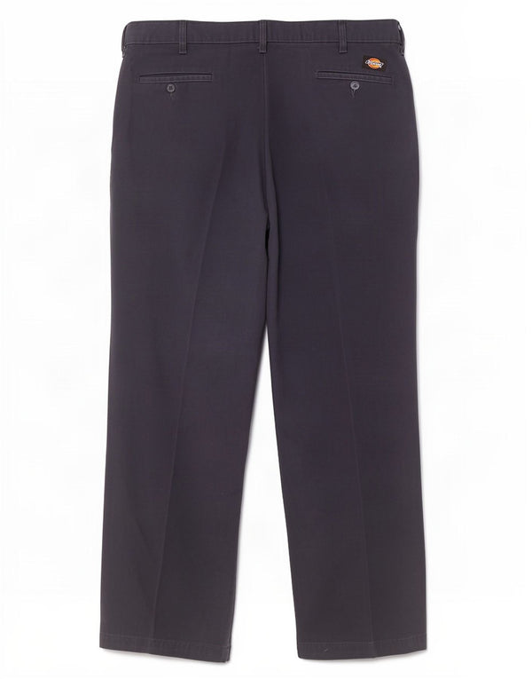 Pantaloni chino dritti da uomo Dickies W34 L31 cotone blu navy