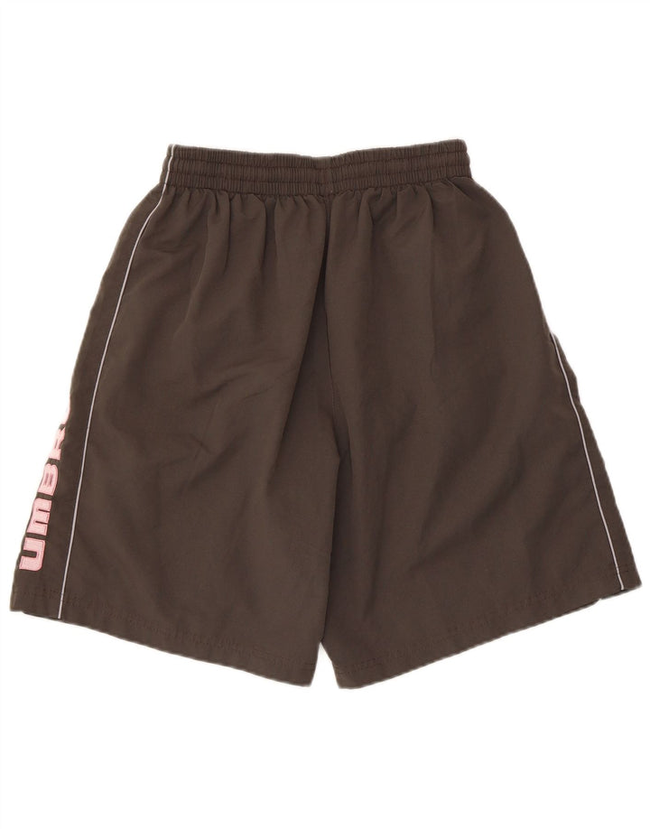 Pantaloncini da bagno grafici da uomo UMBRO Poliestere grigio medio