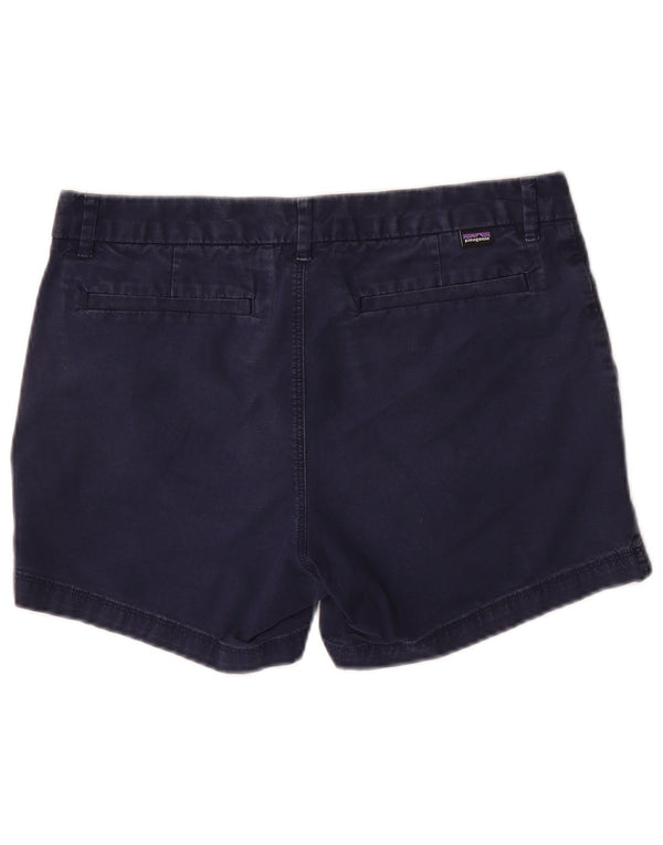 Pantaloncini chino da donna Patagonia US 10 Large W30 cotone blu navy