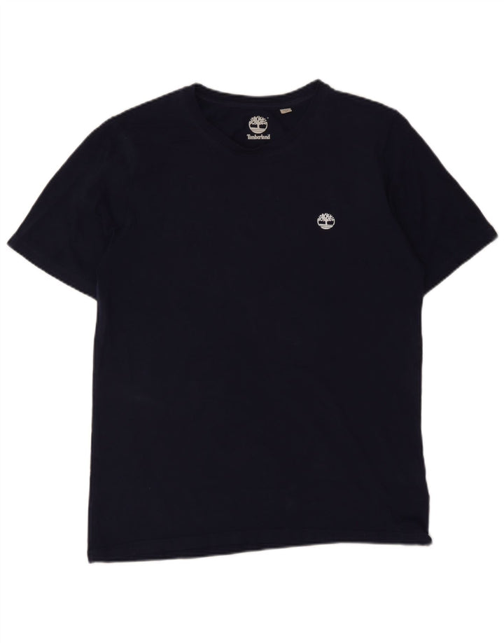 T-shirt da ragazzo Timberland Top 15-16 anni cotone medio blu navy