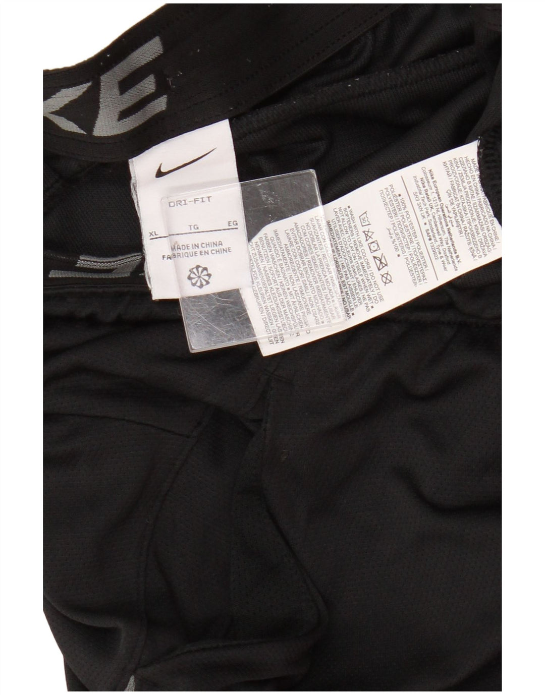 Pantaloncini sportivi Nike da uomo Dri Fit XL neri in poliestere color block