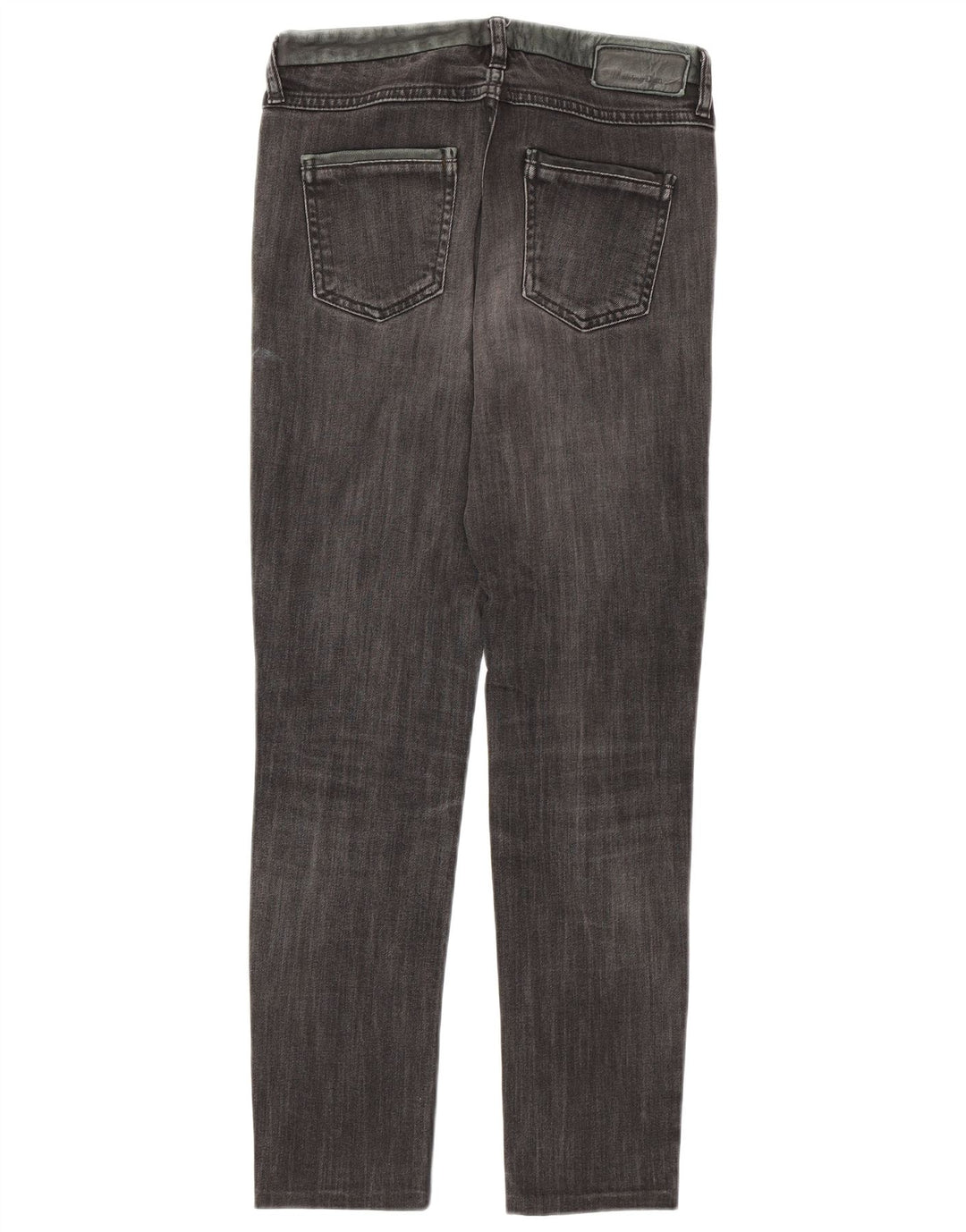 Jeans slim da donna Massimo Dutti EU 36 XS W26 L27 Cotone grigio