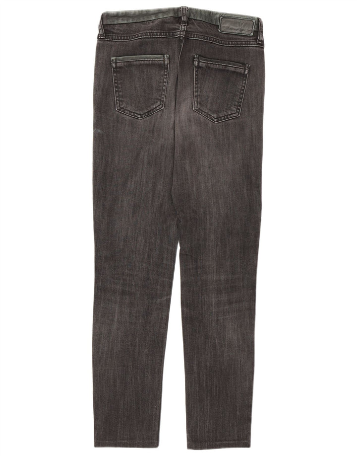 Jeans slim da donna Massimo Dutti EU 36 XS W26 L27 Cotone grigio